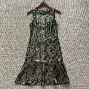 Gold dress size small - only wore a few times